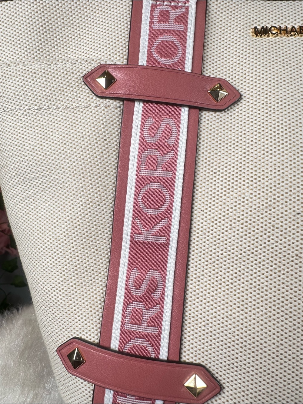 Michael Kors Maeve Logo Convertible Tote NWOT - Picture 10 of 17